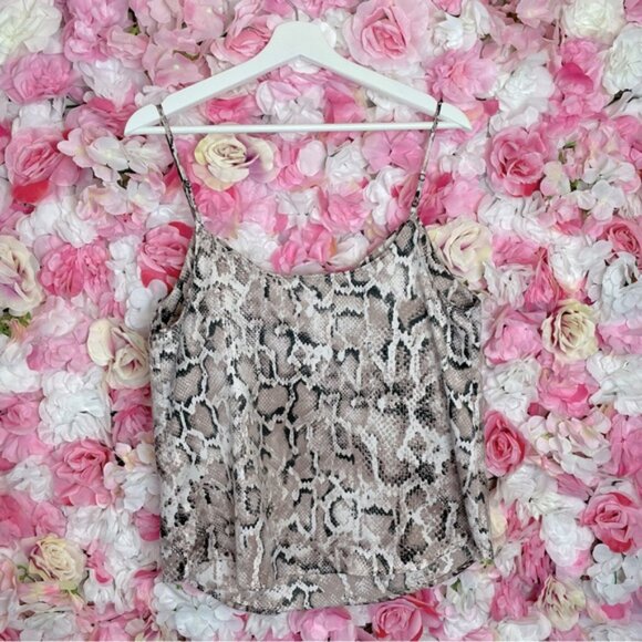 Dynamite Snakeskin Print Cami Size M - Picture 5 of 7